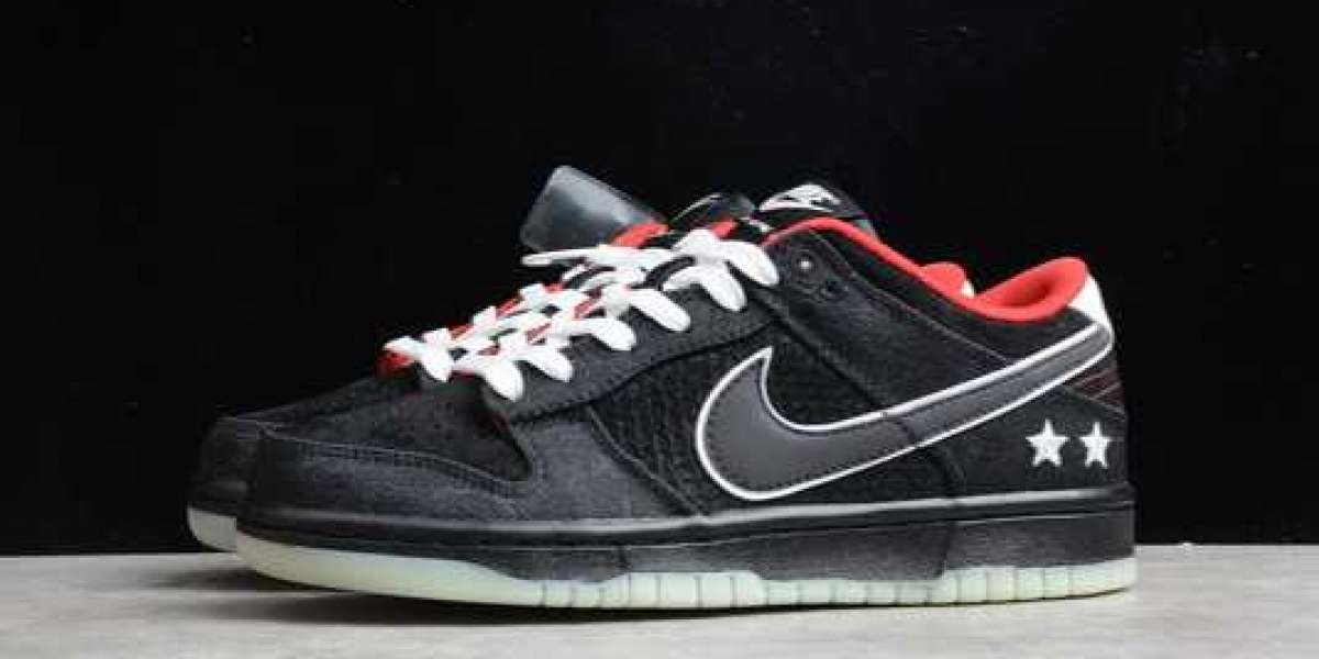Best Selling LPL x Nike Dunk Low Black Skateboard Shoes DO2327-011