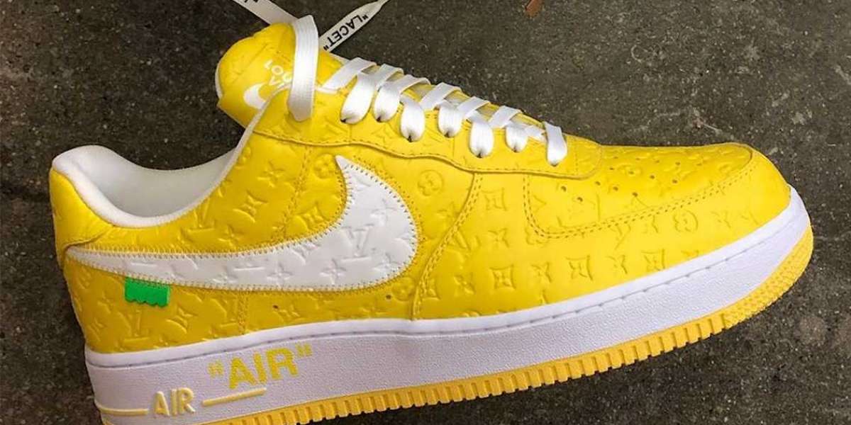 Latest Louis Vuitton x Off-White x Nike Air Force 1 Released In Several Colors