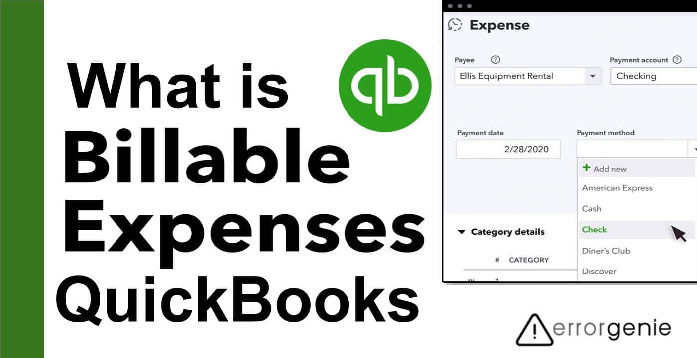 What is Billable Expense Income in QuickBooks & How to Add?