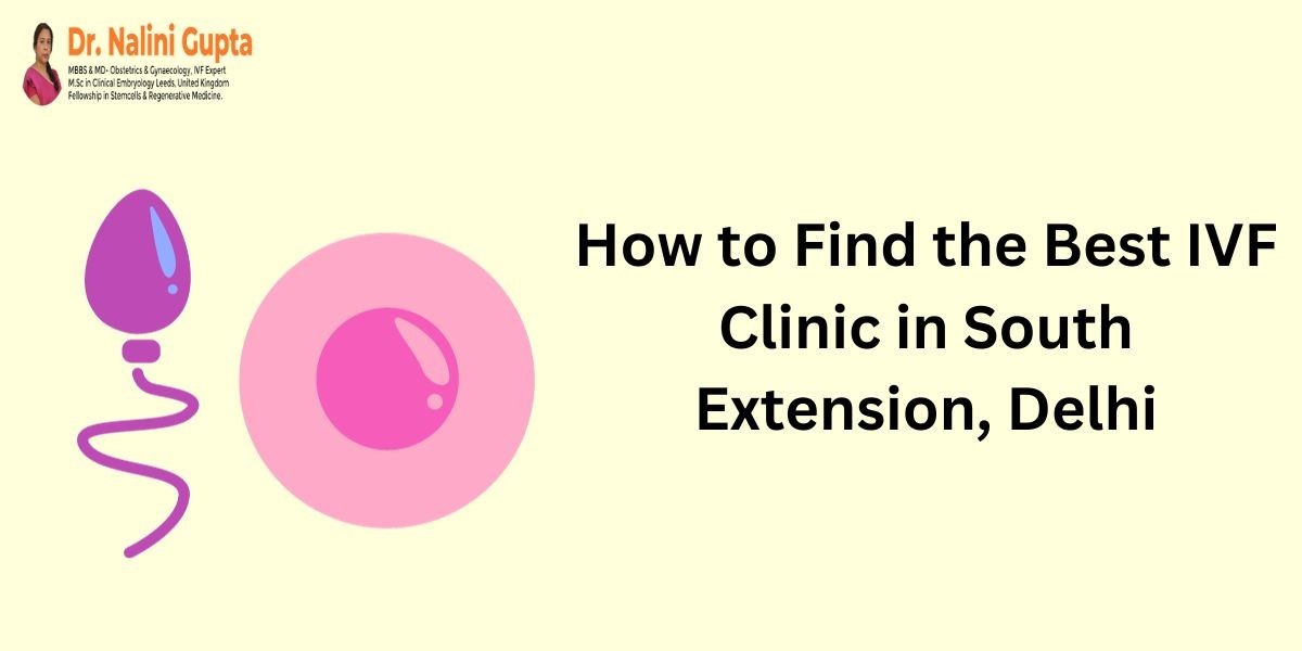How to Find the Best IVF Clinic in South Extension, Delhi