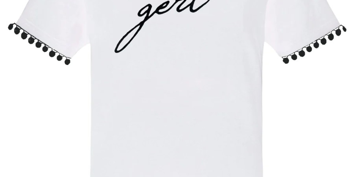 Embrace Timeless Style with the Black & White Gert Pom Pom T-Shirt
